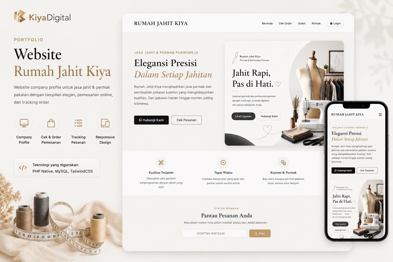 Rumah Jahit Kiya - Screenshot 1